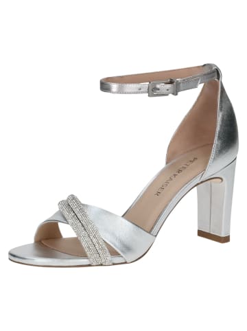 PETER KAISER Riemchensandaletten in Silber