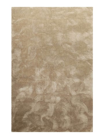Homie Living Hochflorteppich Sienna in beige braun meliert