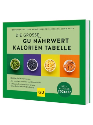 Gräfe und Unzer Buch - Die große GU Nährwert-Kalorien-Tabelle 2026/27
