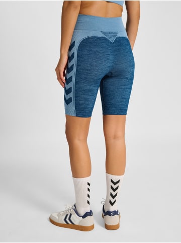 Hummel Kurze Hose Hmlclea Damen in NAVY PEONY/FADED DENIM