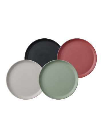Mepal 4er Set Frühstücksteller Silueta in ø 23 cm in Bunt