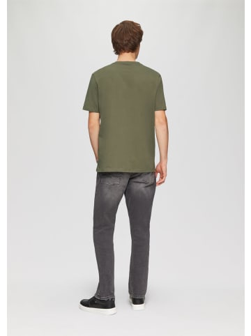 QS T-Shirt in 79D0_olivgrün