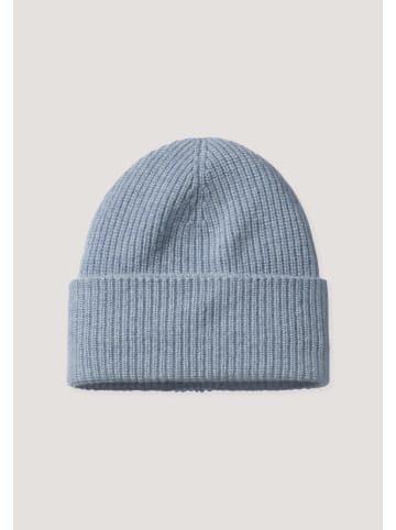 Hessnatur Strickmütze in helles jeansblau