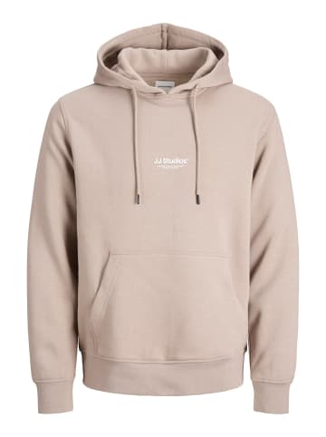 Jack & Jones Kapuzenpullover in Mocha Meringue
