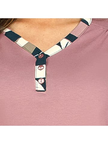 Ascafa Single-Jersey Schlafanzug in mauve