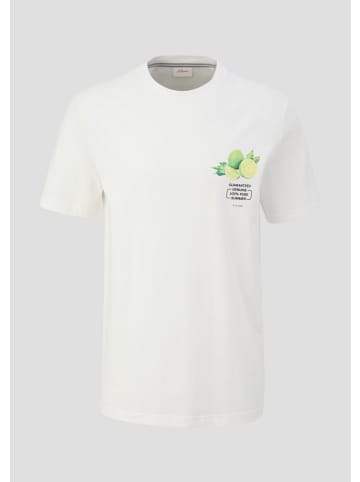 s.Oliver T-Shirt in 01D2_weiß