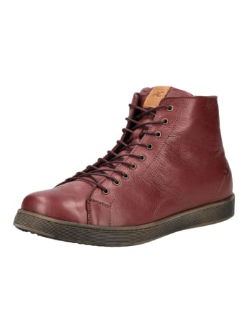Andrea Conti Stiefelette in Rot/Braun