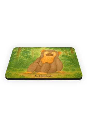 Mr. & Mrs. Panda Kühlschrankmagnet Affe Design ohne Spruch in Weiß