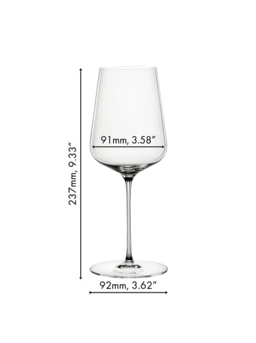 Spiegelau 4er Set Universalgläser Definition in 550 ml in transparent