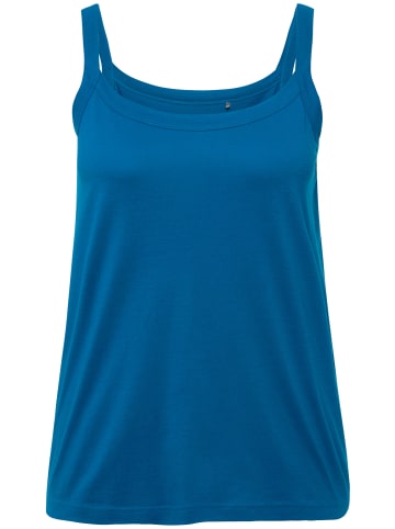Ulla Popken Strick-Top in classic mittelblau