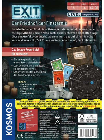 Franckh-Kosmos EXIT® - Das Spiel: Der Friedhof der Finsternis