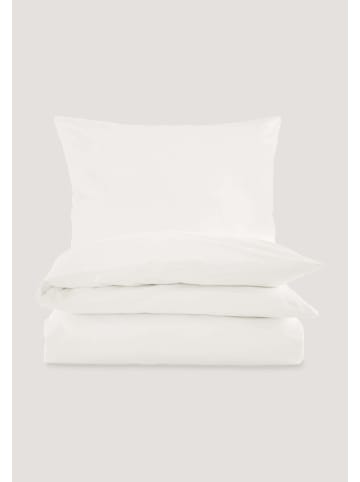 Hessnatur Satin Bettwäsche-Set in naturweiss