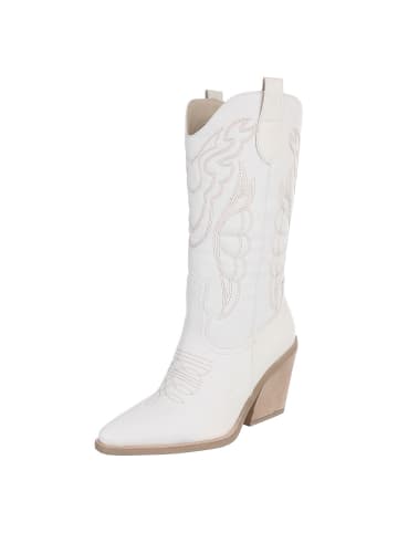 Ital-Design High Heel in Weiß