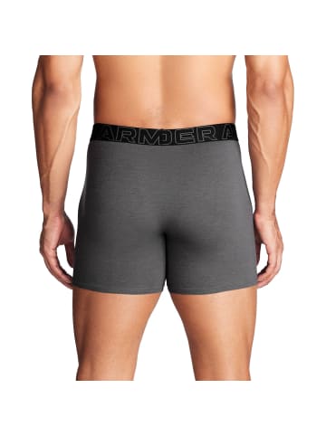 Under Armour Boxershort 3er Pack in Schwarz/Grau/Rot
