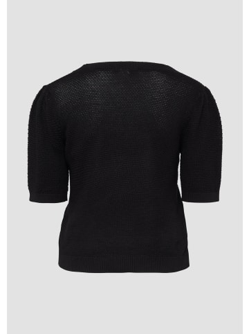 QS Strickpullover in 9999_schwarz