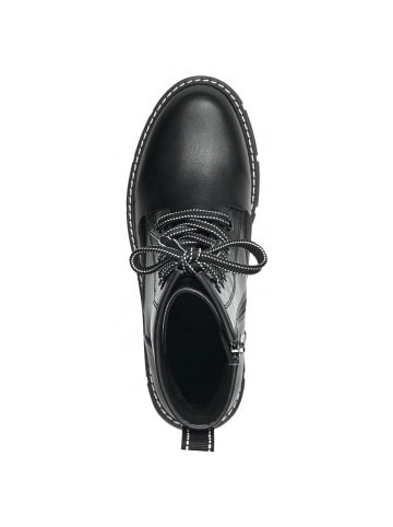 Marco Tozzi Schnürstiefel  in Schwarz