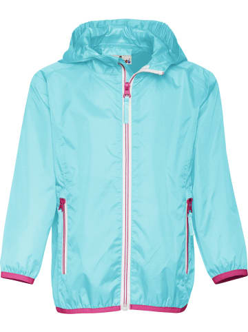 Playshoes Kinder Regenjacke "Regenjacke faltbar" in Türkis