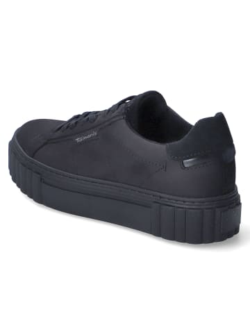 Tamaris Schnürhalbschuh in schwarz