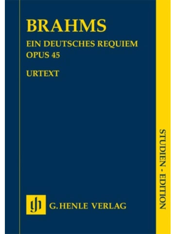 G. Henle Verlag Noten - Johannes Brahms - Ein deutsches Requiem op. 45