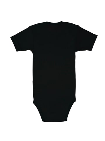 Logoshirt Baby-Body in schwarz