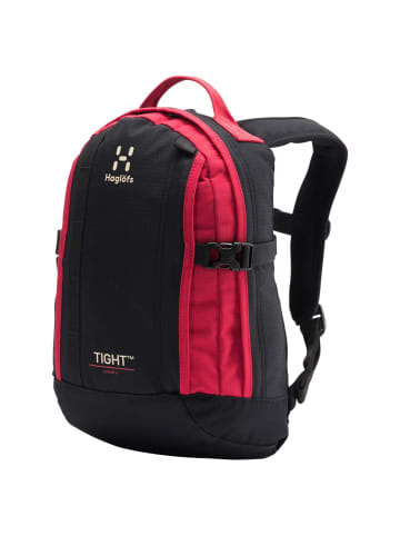 Haglöfs Tight 8 -  Jr. Rucksack 34 cm (true black/fresh pink) in true black/scarlet red