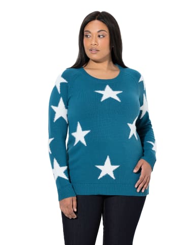 Ulla Popken Pullover in petrol