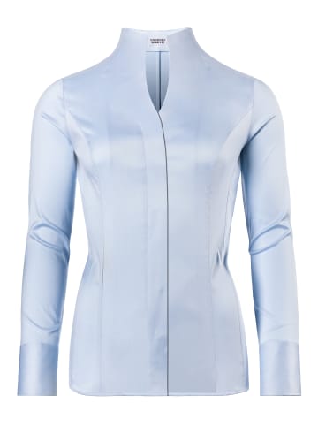 Vincenzo Boretti Bluse tailliert in eisblau