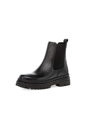 Gabor Fashion Chelsea Boots in schwarz