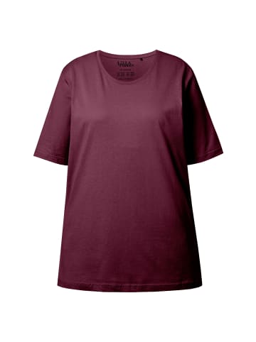 Ulla Popken Shirt in dunkle beere