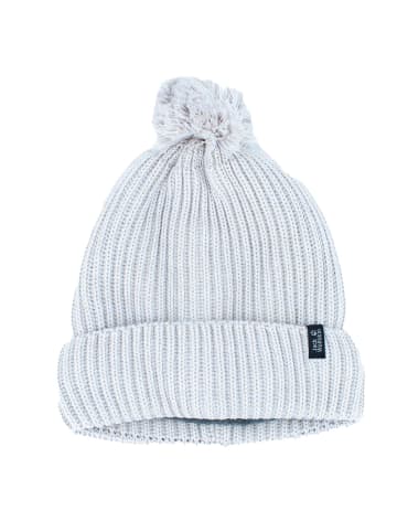 Jack Wolfskin Accessoires New White Cap Beanie Mütze in Grau