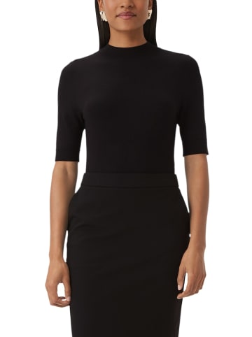 comma Strickpullover in Schwarz