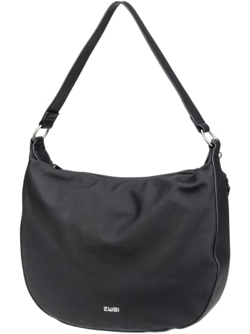 Zwei Beuteltasche Yuna YU110 in Nubuk/Black