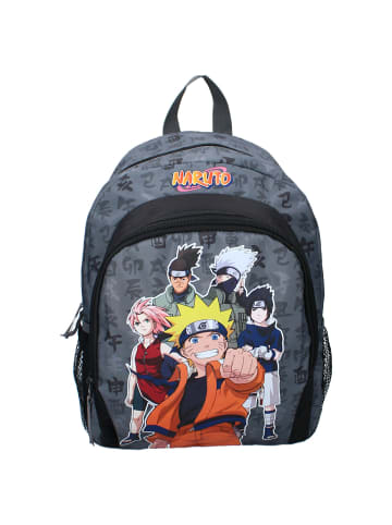 Naruto Naruto Rucksack für Schule & Alltag – Praktisch & Geräumig in Grau