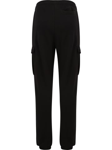 Urban Classics Urban Classics Light Terry Wide Cargo Sweatpants in black