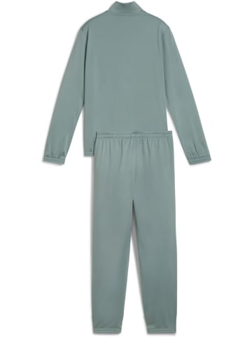 Puma Trainingsanzug "Poly Colorblock Suit B" in Grün