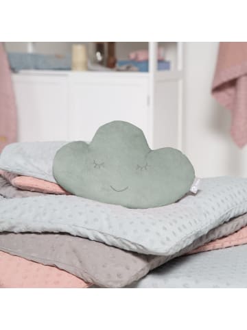roba Style' Kuschelkissen Wolke Frosty Green – flauschig fürs Kinderzimmer