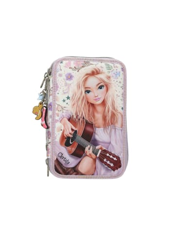 Depesche 3-Fach Federtasche COWGIRL TOPModel 7,5 x 13 x 20 cm in creme