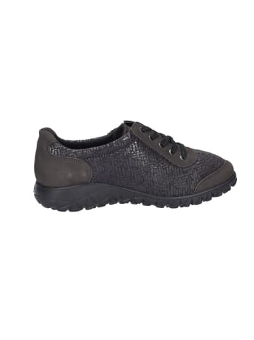 WALDLÄUFER Schnürschuhe Havy Soft in carbon