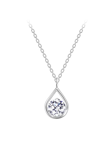 Alexander York Kette mit Anhänger TEAR DROP in 925 Sterling Silber, 2-tlg.