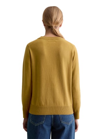 Marc O'Polo DENIM Pullover regular in Dark Yellow Melange