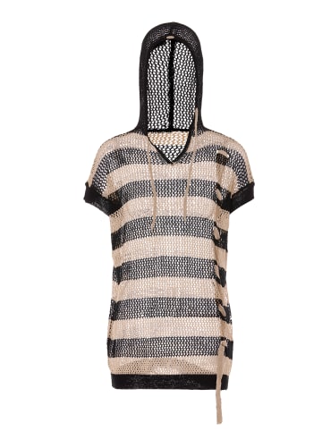 usha BLUE LABEL Sweater in Schwarz Beige