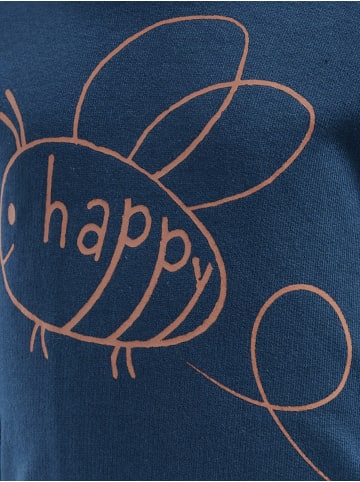 Hummel Druckknopf Sweatshirt Hmlfree Jungen in ENSIGN BLUE