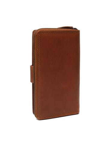 The Chesterfield Brand Charlotte Geldbörse RFID Schutz Leder 9.5 cm in cognac