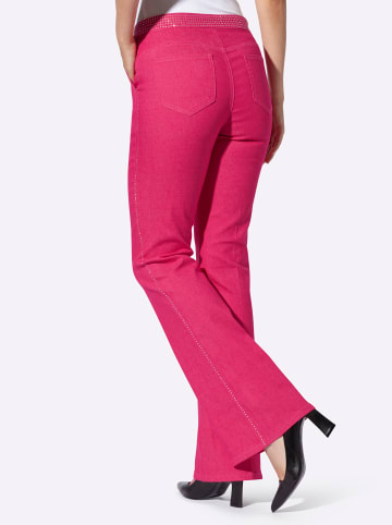 Heine Bauchweg-Jeans in pink
