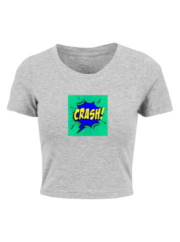 Merchcode Merchcode Cropped T-Shirts in grey