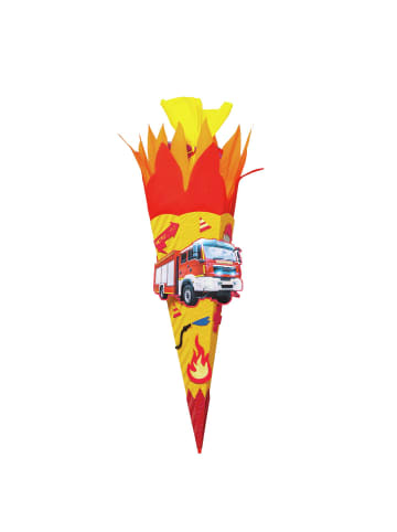 Bastelset Schultüte groß 68 cm Feuerwehr