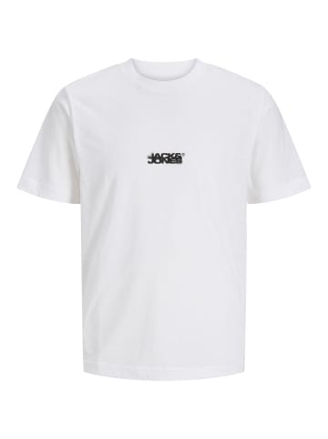 JACK & JONES PLUS T-shirt in Bright White