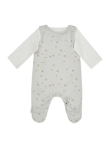 Sterntaler Strampler-Set Jersey Pfoten in silber