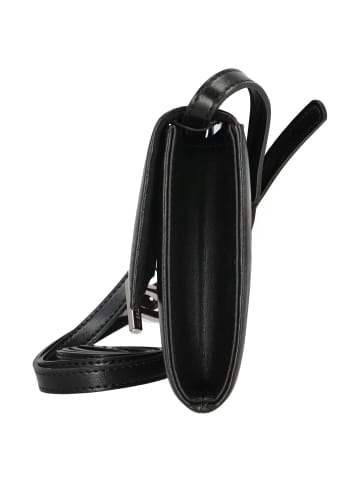 PICARD Auguri - Umhängetasche 19 cm (rot-lack) in schwarz