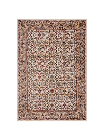 KADIMA DESIGN Teppich Kurzflor Herati Muster Persisch, Wohnzimmer in Multicolor-Rosa